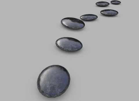 Zen stones Stock Illustration