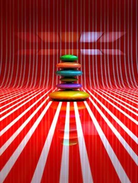 Zen stones Stock Illustration