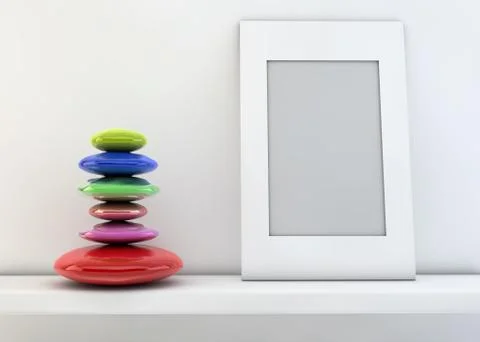 Zen stones Stock Illustration
