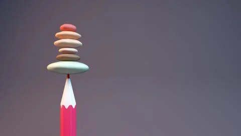 Zen stones Stock Illustration
