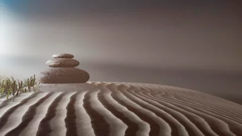 Zen stones Stock Illustration