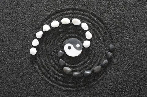 Zen stones Stock Photos