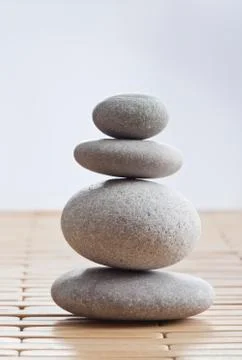 Zen stones Stock-Fotos