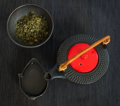 Zen tea set Stock Photos