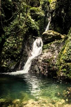 Zen Waterfall Stock Photos