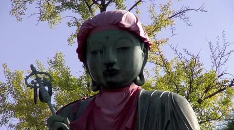 Zenkoji Buddha Video stock 12377676