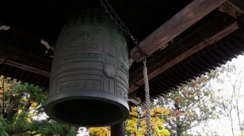 Zennoji Bell Stock Footage 20595955
