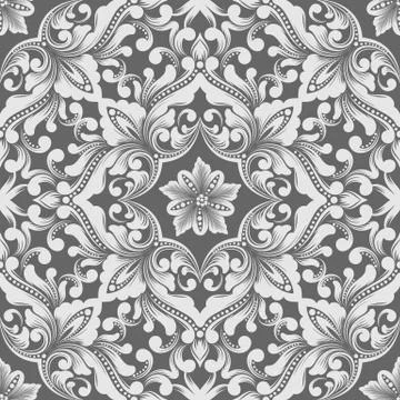 Zentangle seamless pattern element. Ethnic luxury old fashioned oriental orna Stock Illustration
