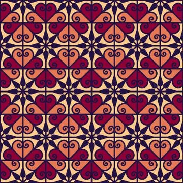 Zentangle styled geometric ornament pattern element. Orient traditional ornam 스톡 일러스트