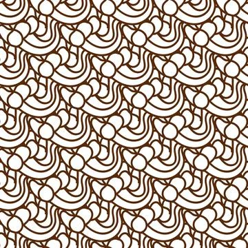Zentangle wavy seamless pattern 스톡 일러스트