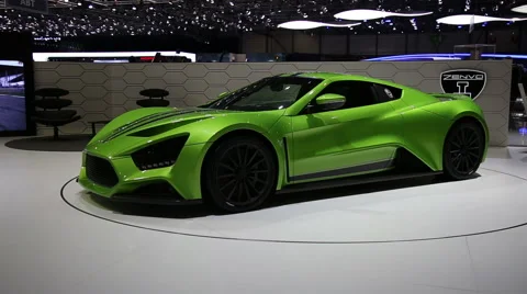 Zenvo car 1 Stock Footage 51659330