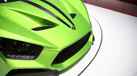 Zenvo car 7 Stock Footage 51659393