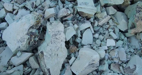 Zeolite gravel texture Stock Footage 92884606