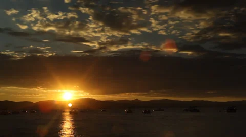 Zephyr Cove Sunset Vidéo 22840345