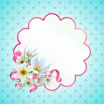 Zephyranthes spring Stock Illustration