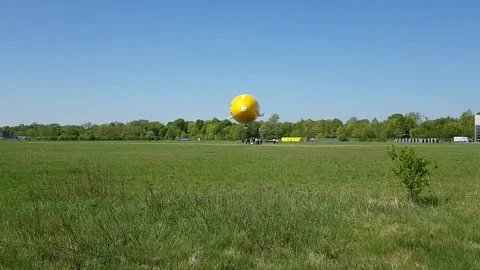 Zeppelin Airship landing 動画素材 168488602