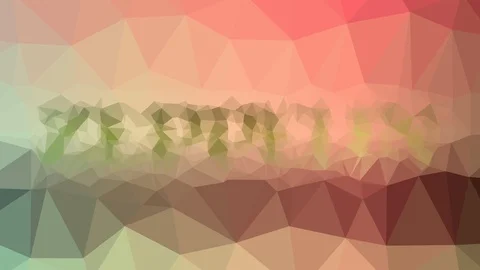 Zeppelin fade interesting tessellation looping animated polygons Stock Footage 109235955