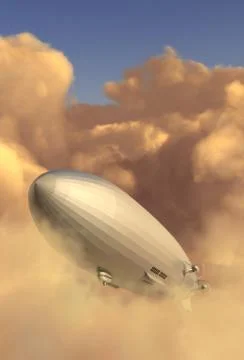 Zeppelin Stock Illustration