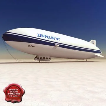 Zeppelin NT 3D Model