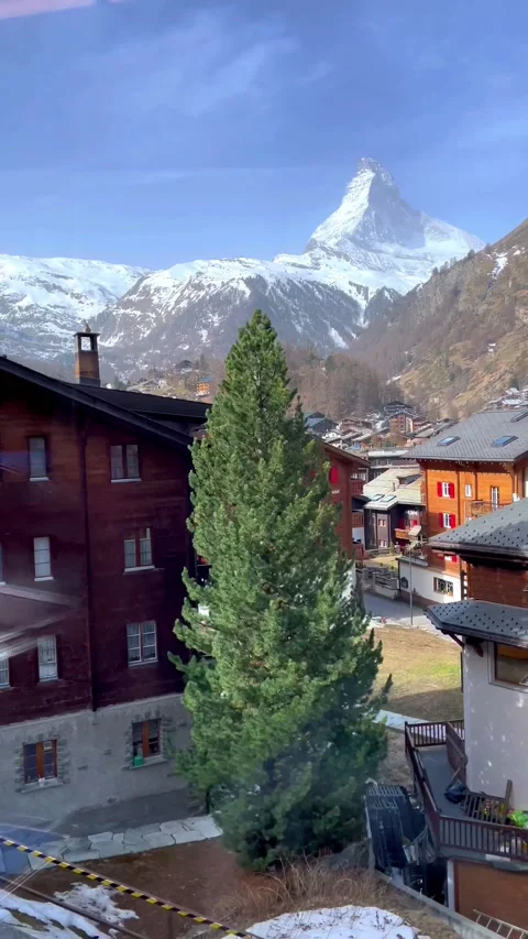 Zermatt village Vidéo 211695945