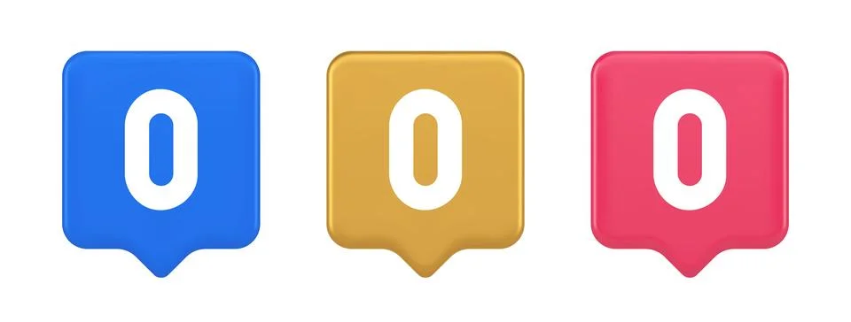 Zero character number button digital sign for math counting cyberspace commun Illustrazione stock