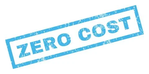 Zero Cost Rubber Stamp Stock-Illustration