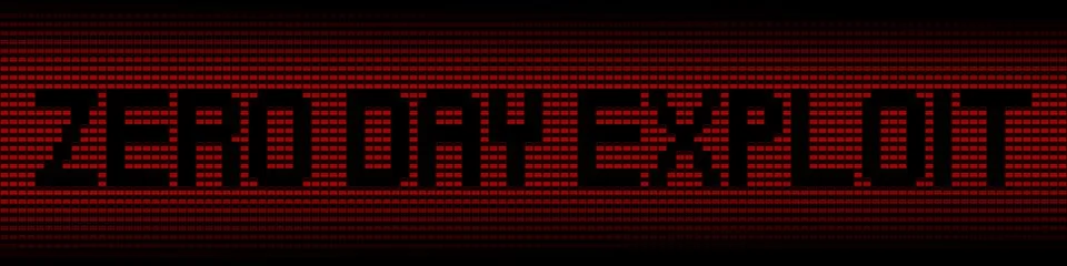 Zero Day Exploit text on red laptops background illustration 스톡 일러스트