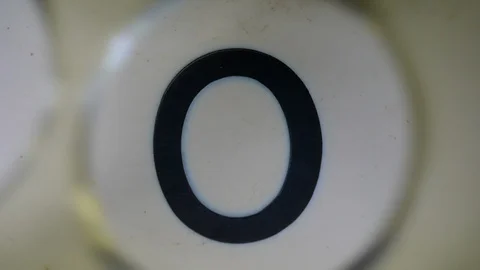 Zero. Dialing on a vintage telephone. Vídeo Stock 116724338
