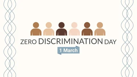 Zero Discrimination Day Vídeos de archivo 335638051