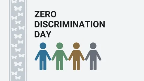 Zero Discrimination Day 스톡 동영상 335639030