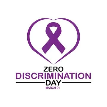 Zero Discrimination Day Vector illustration Stock Illustration