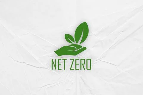 Zero emission sign Stock Photos