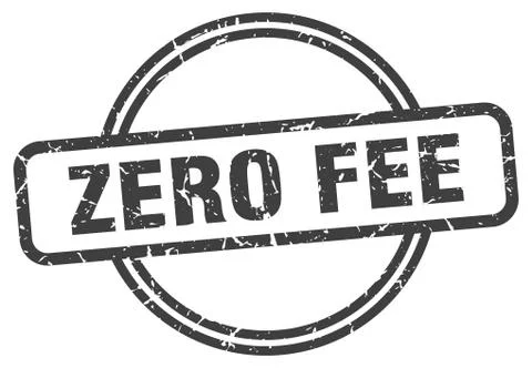 Zero fee Stock Illustration