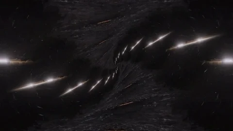 Zero gravity mercury ocean nature technology abstract art time lapse spiral 4k Stock Footage 72133138