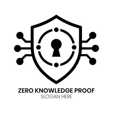 Zero Knowledge Proof Icon Stock Illustration