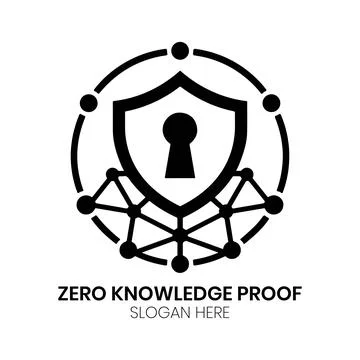 Zero Knowledge Proof Mark Stock Illustration