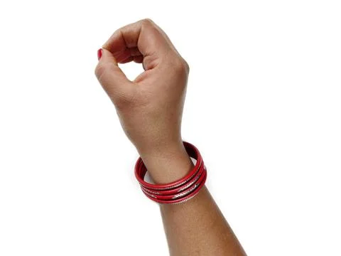 Zero or O letter made by hand of woman , sign Language symbol. Stock Photos
