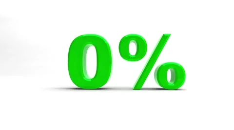 Zero Percent Stock Footage 57296320