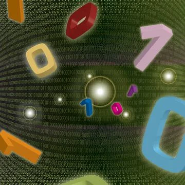 Zero rainbow An abstract background showing business on the internet Copyr... 스톡 사진