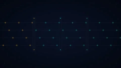 Zero trust data flow 스톡 동영상 345040466