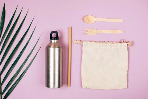 Zero waste bottle Stock Photos