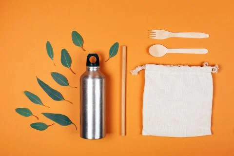 Zero waste bottle Stock Photos