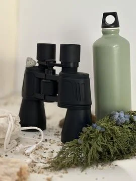 Zero Waste Camping Kit 스톡 사진