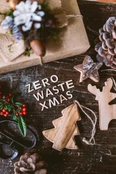 Zero waste Christmas Stock Photos