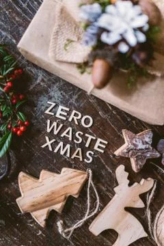 Zero waste Christmas Stock Photos