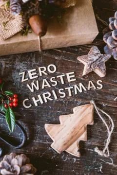 Zero waste Christmas Stock Photos