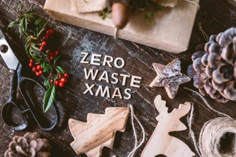 Zero waste Christmas Stock Photos