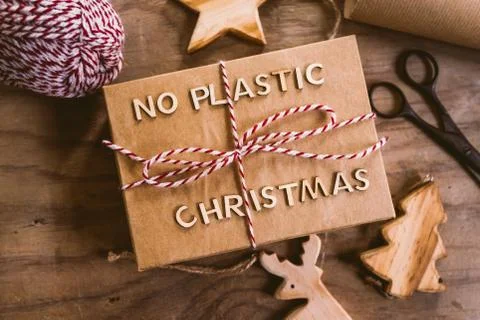 Zero waste Christmas Stock Photos