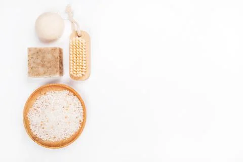 Zero waste concept inspired flatlay Stock Photos