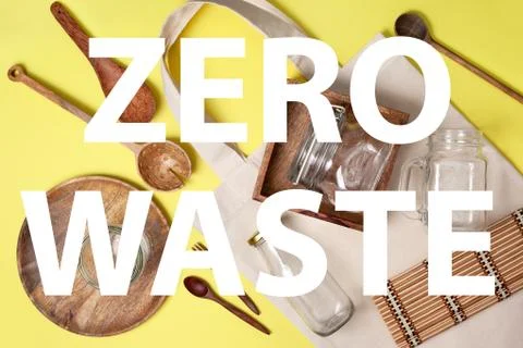 Zero waste concept. Stock Photos